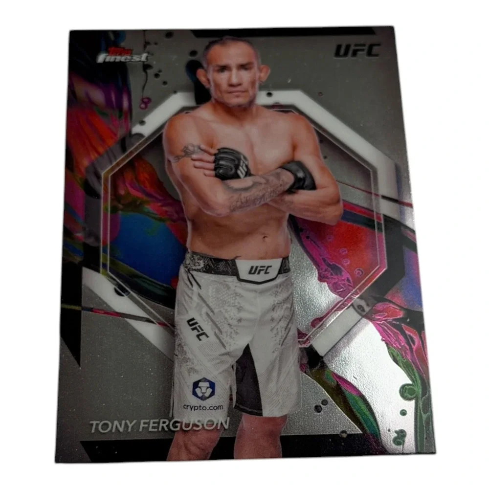 2024 Topps Finest UFC Tony Ferguson Common Card 96 Lightweight MMA